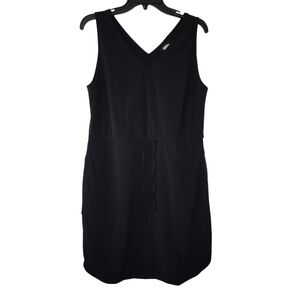Eddie Bauer Sleeveless Black Dress Size Medium